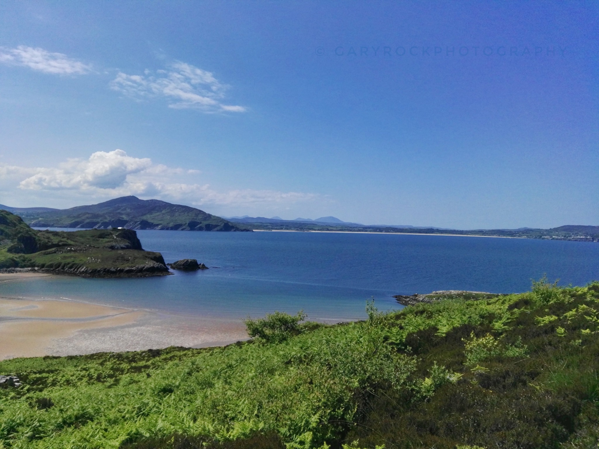 Dunree Bay in Inishowen, Co. Donegal