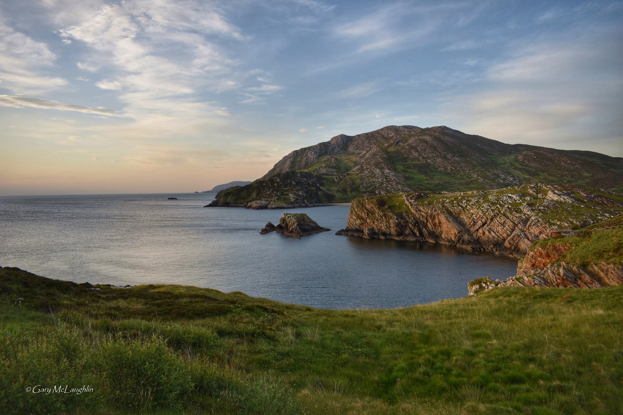 Evening light at Dunree Bay