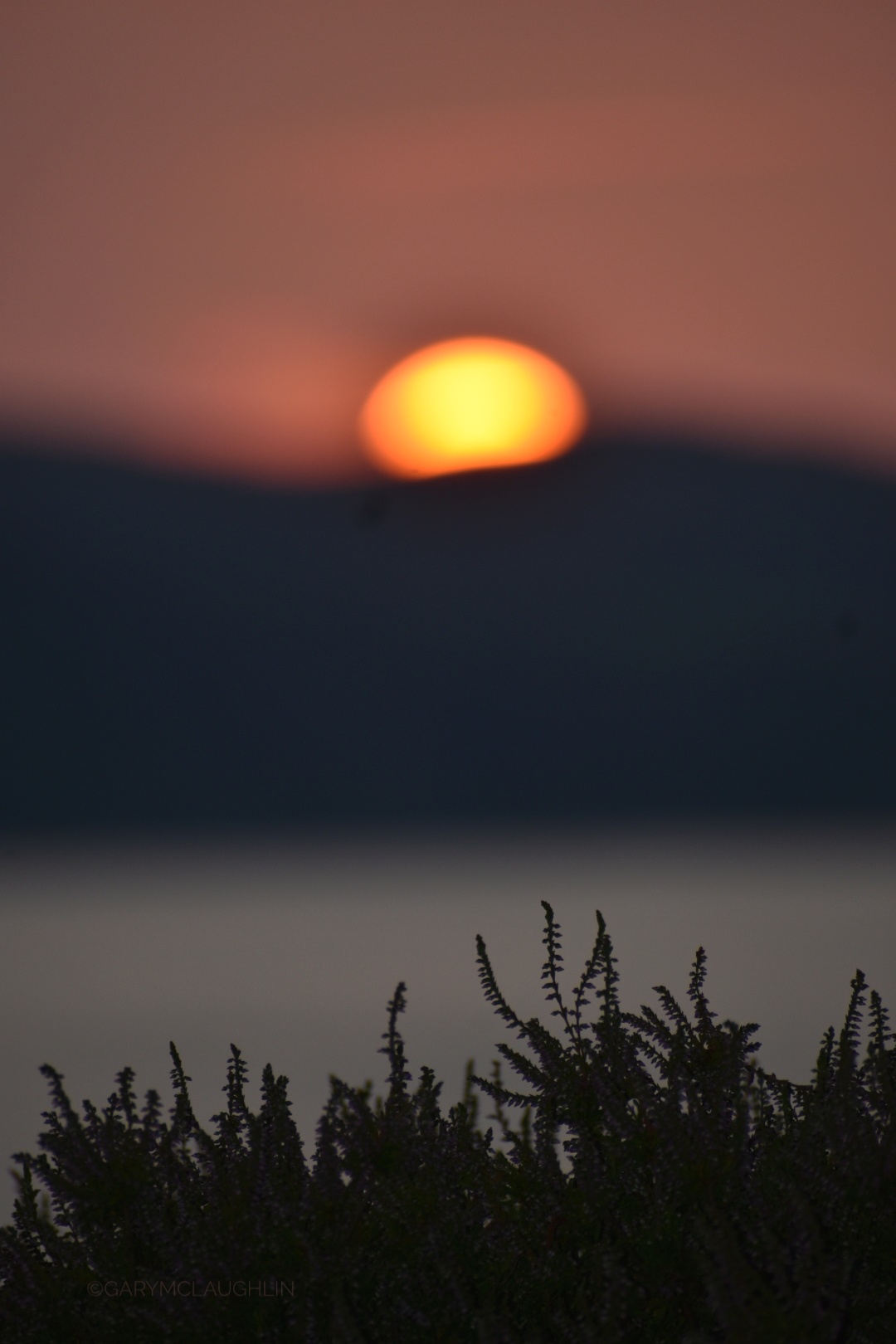 Sunset over Lough Swilly, Co. Donegal
