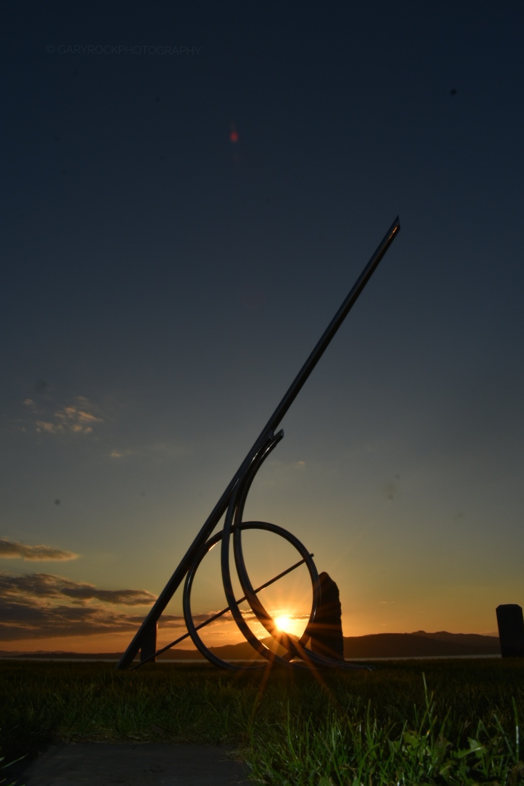 Shore Green sunset in Buncrana